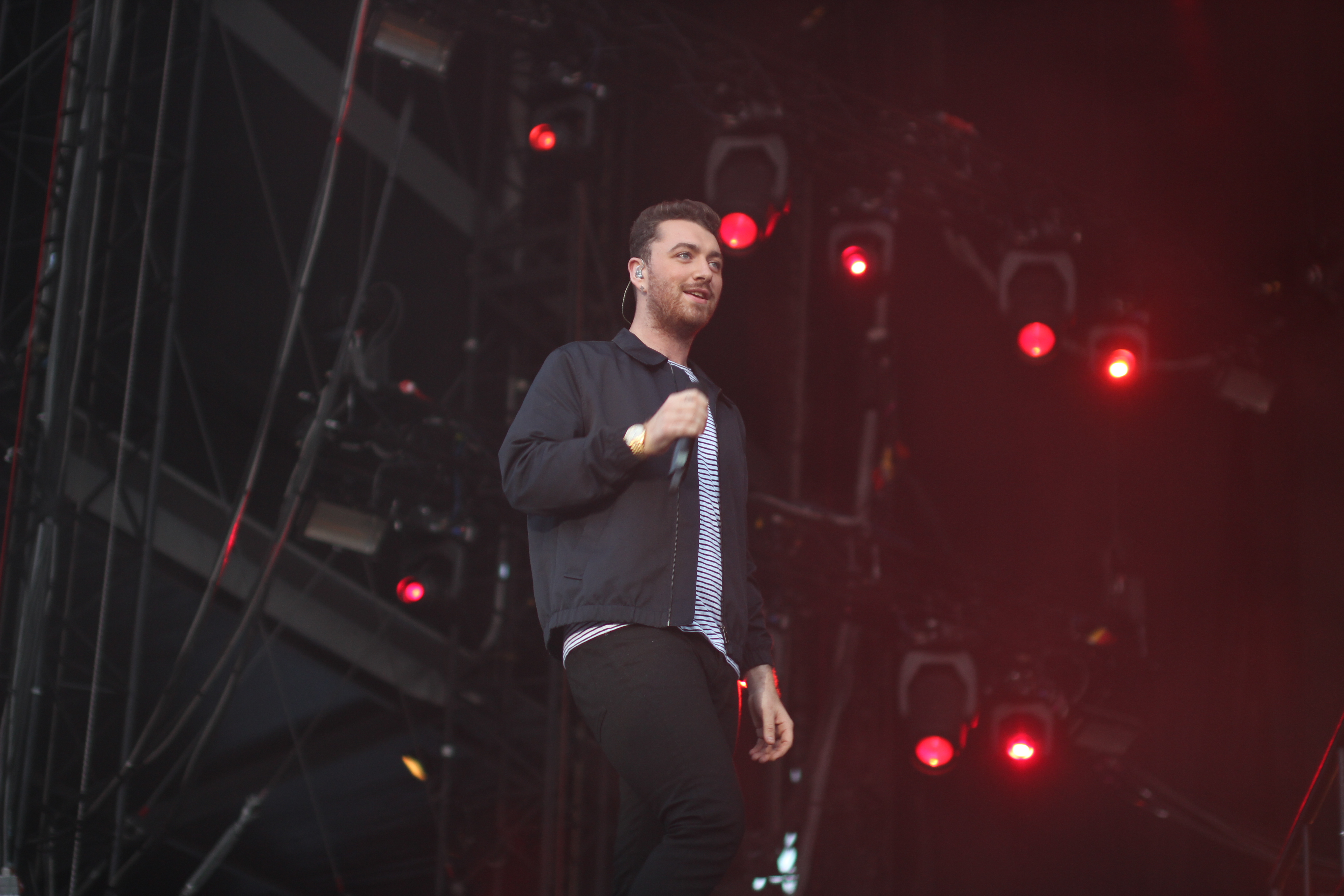 Sam Smith live beim Lollapalooza 2015