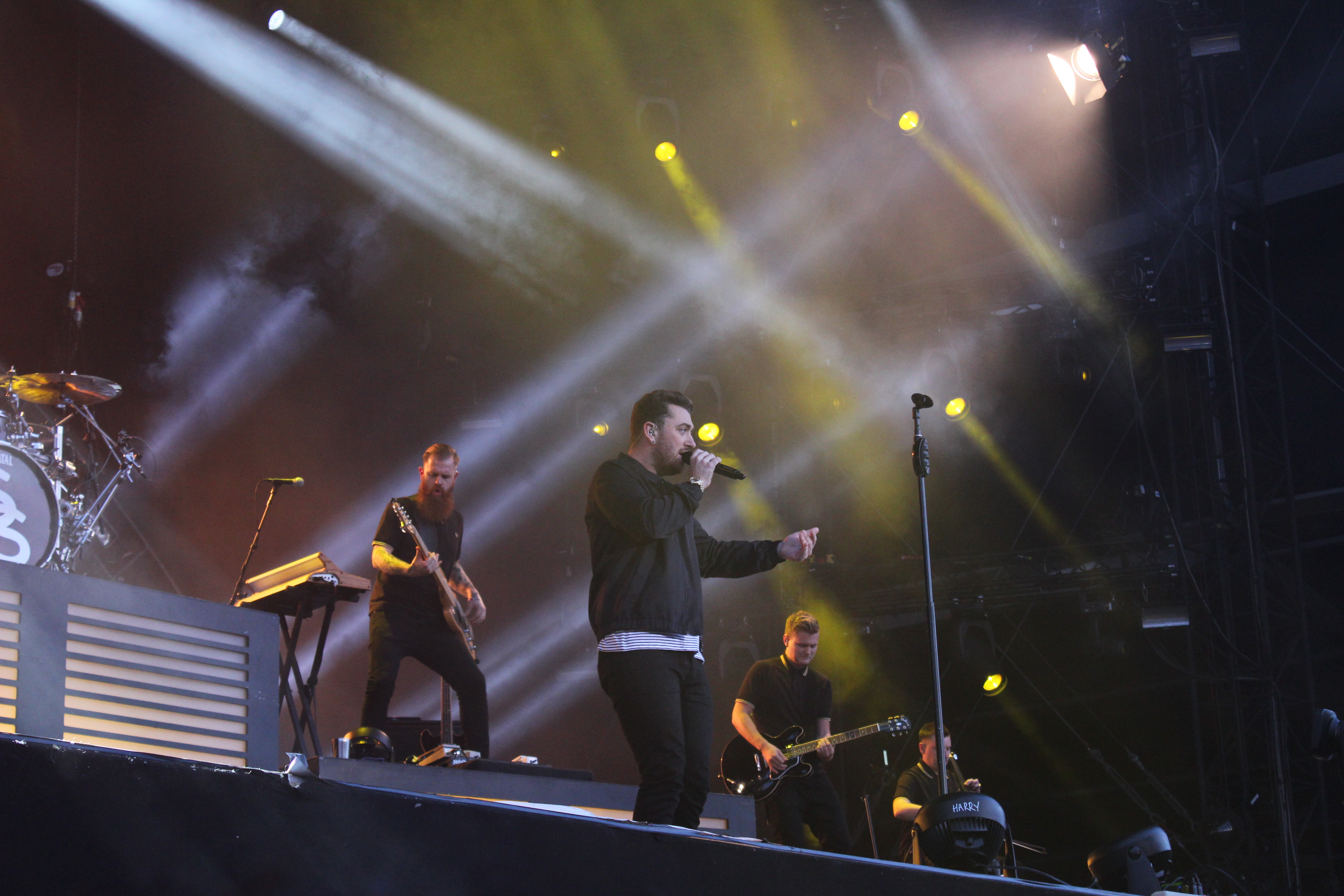 Sam Smith live beim Lollapalooza 2015