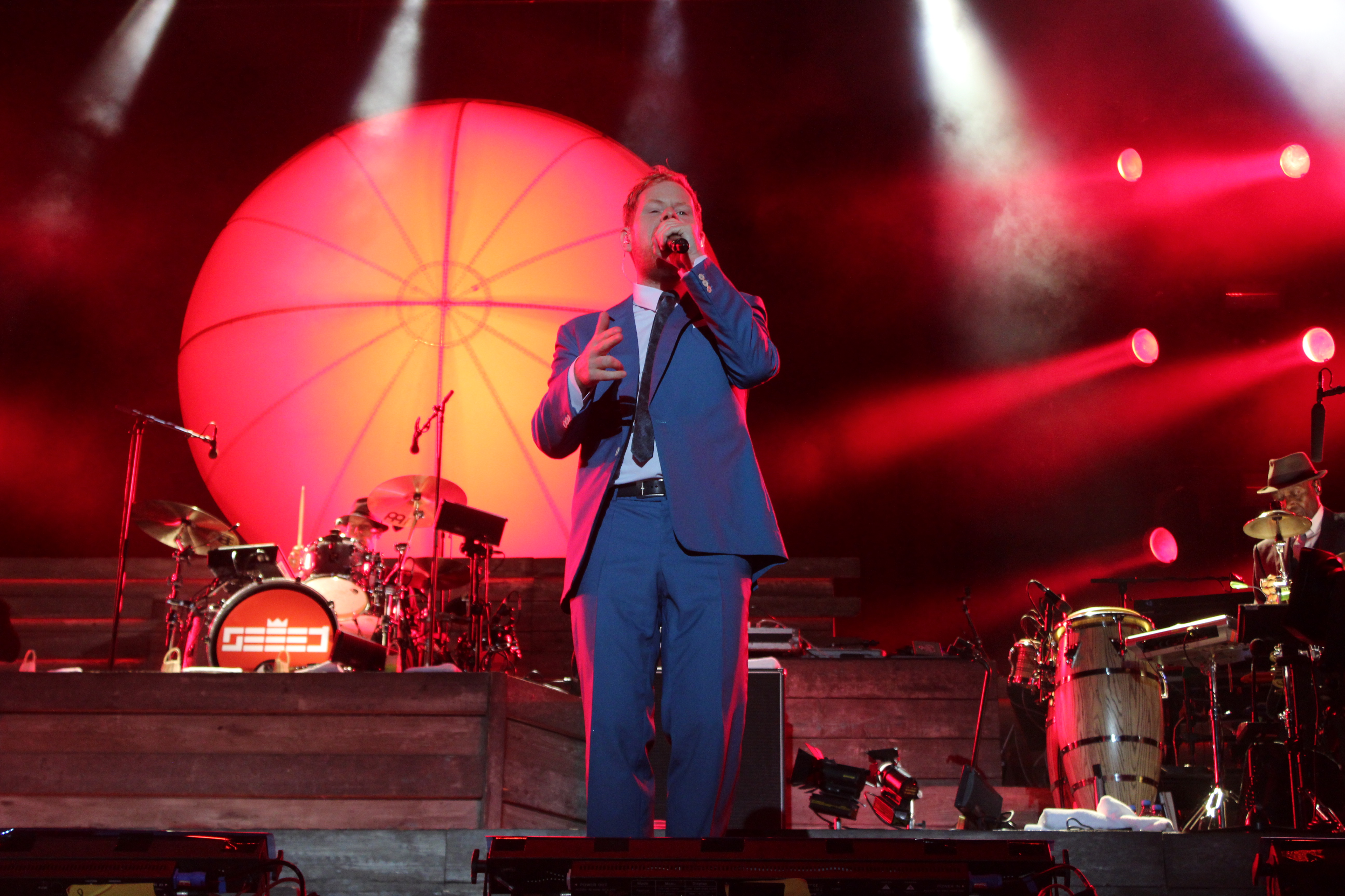 Seeed live beim Lollapalooza 2015