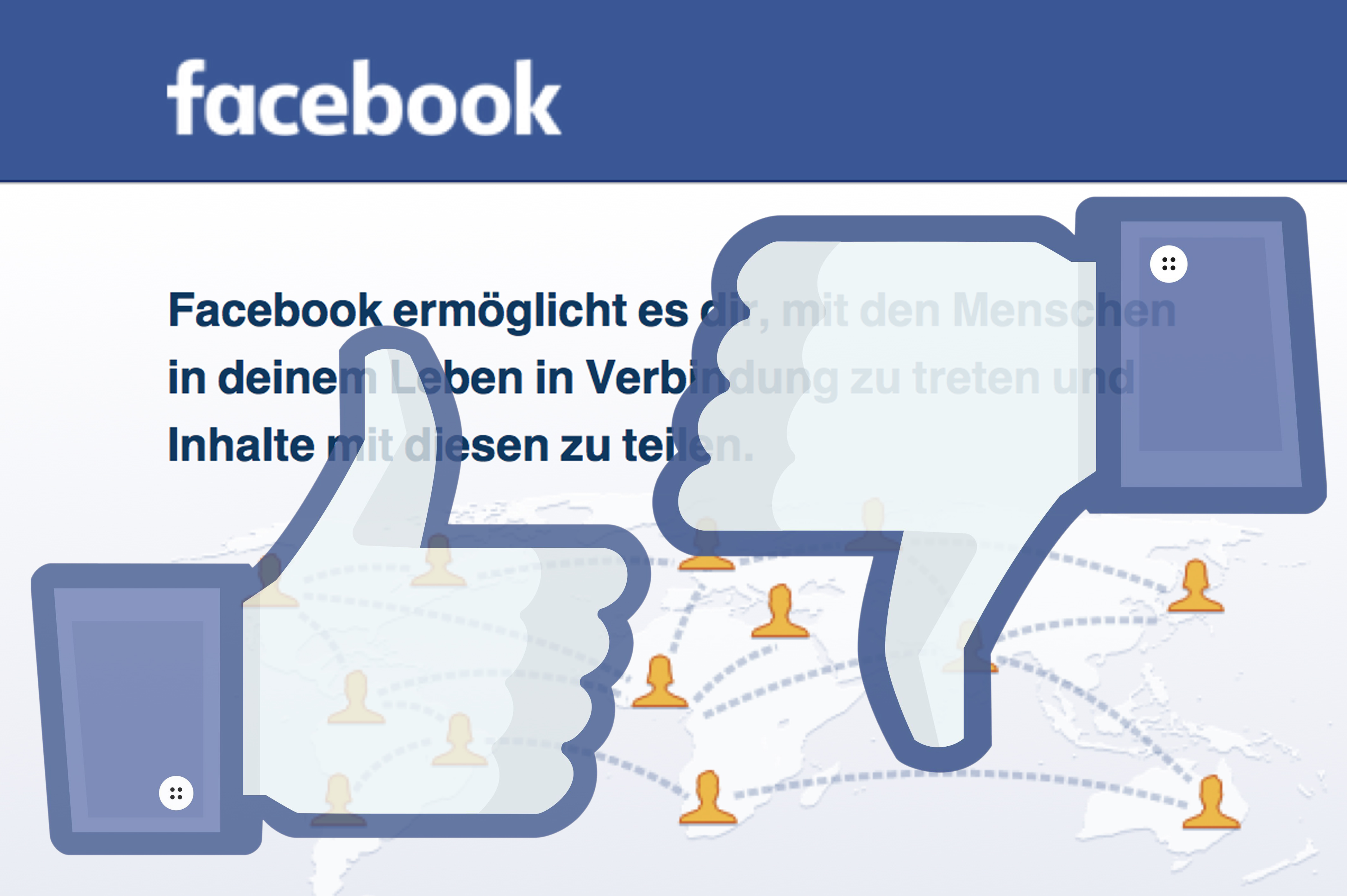 Lange Zeit wehrte sich Facebook gegen ein "Gefällt mir nicht"