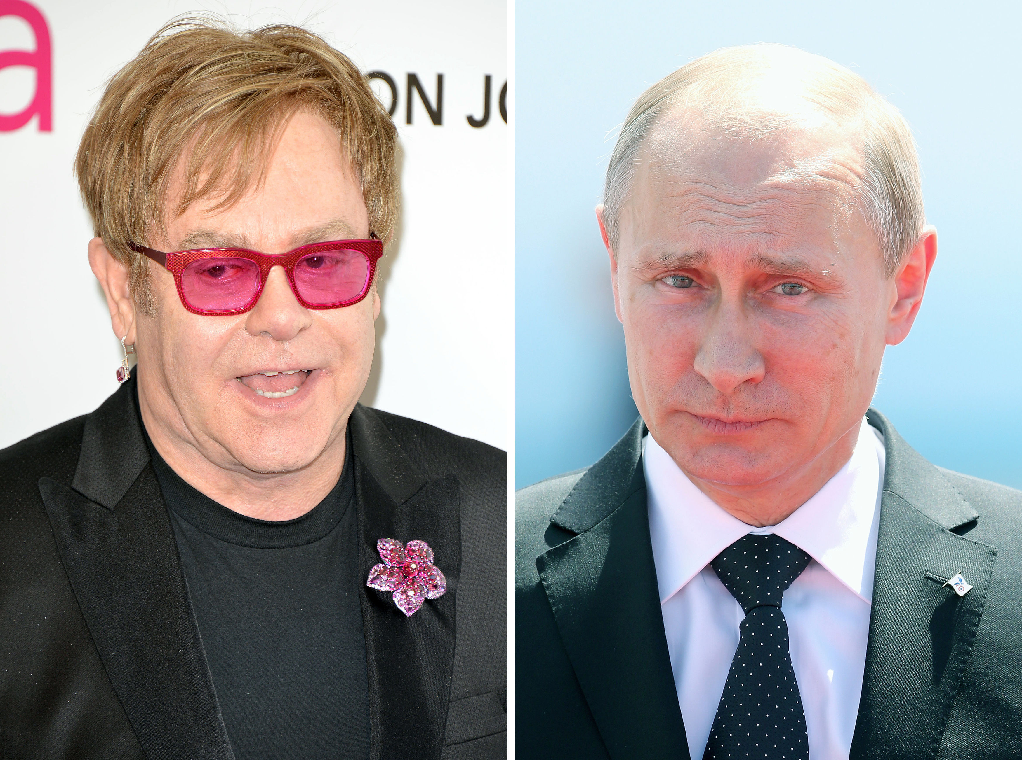 Elton John will immer noch mit Wladimir Putin sprechen