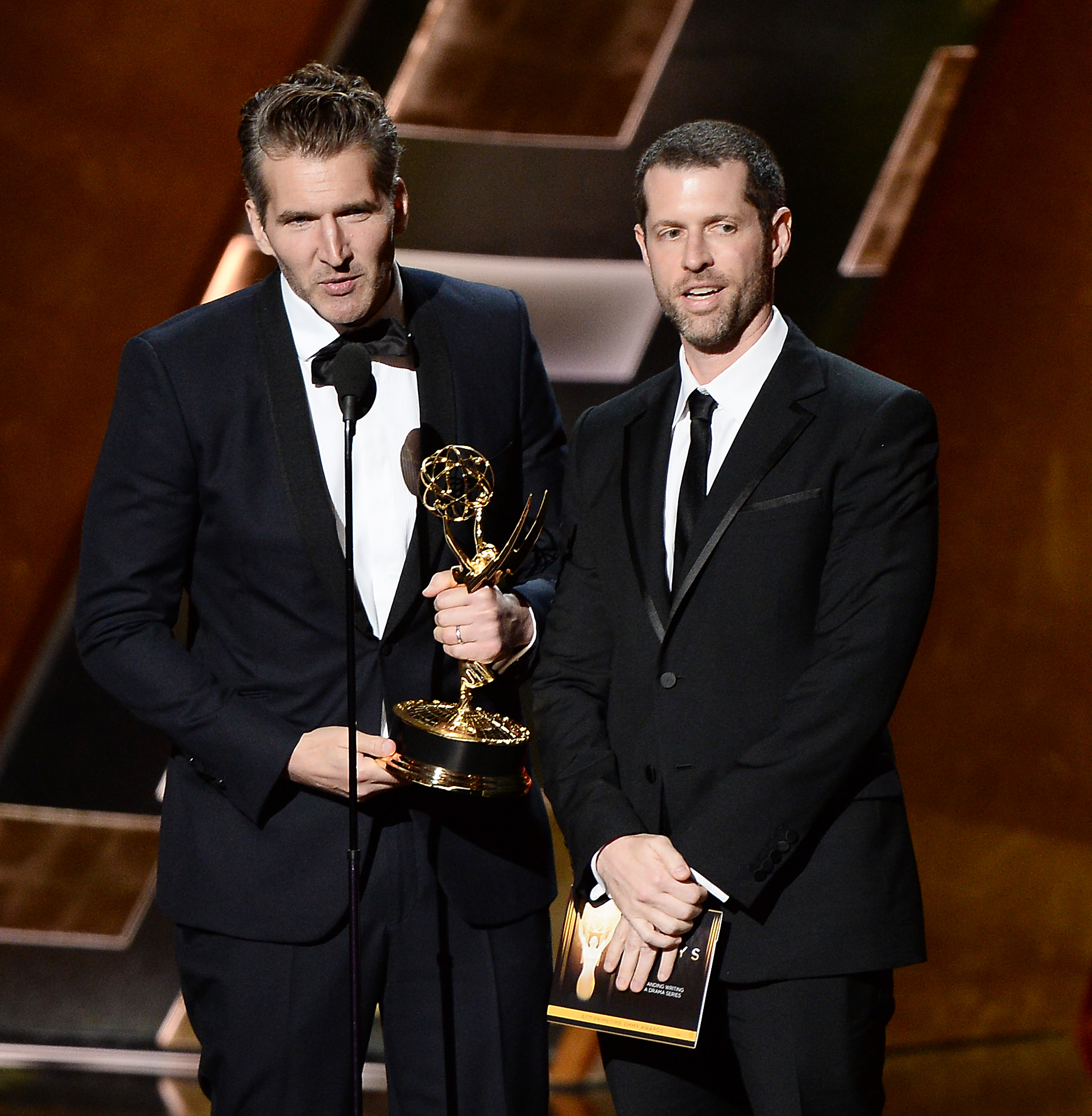 David Benioff (L) und D.B. Weiss, die Macher von "Game Of Thrones"