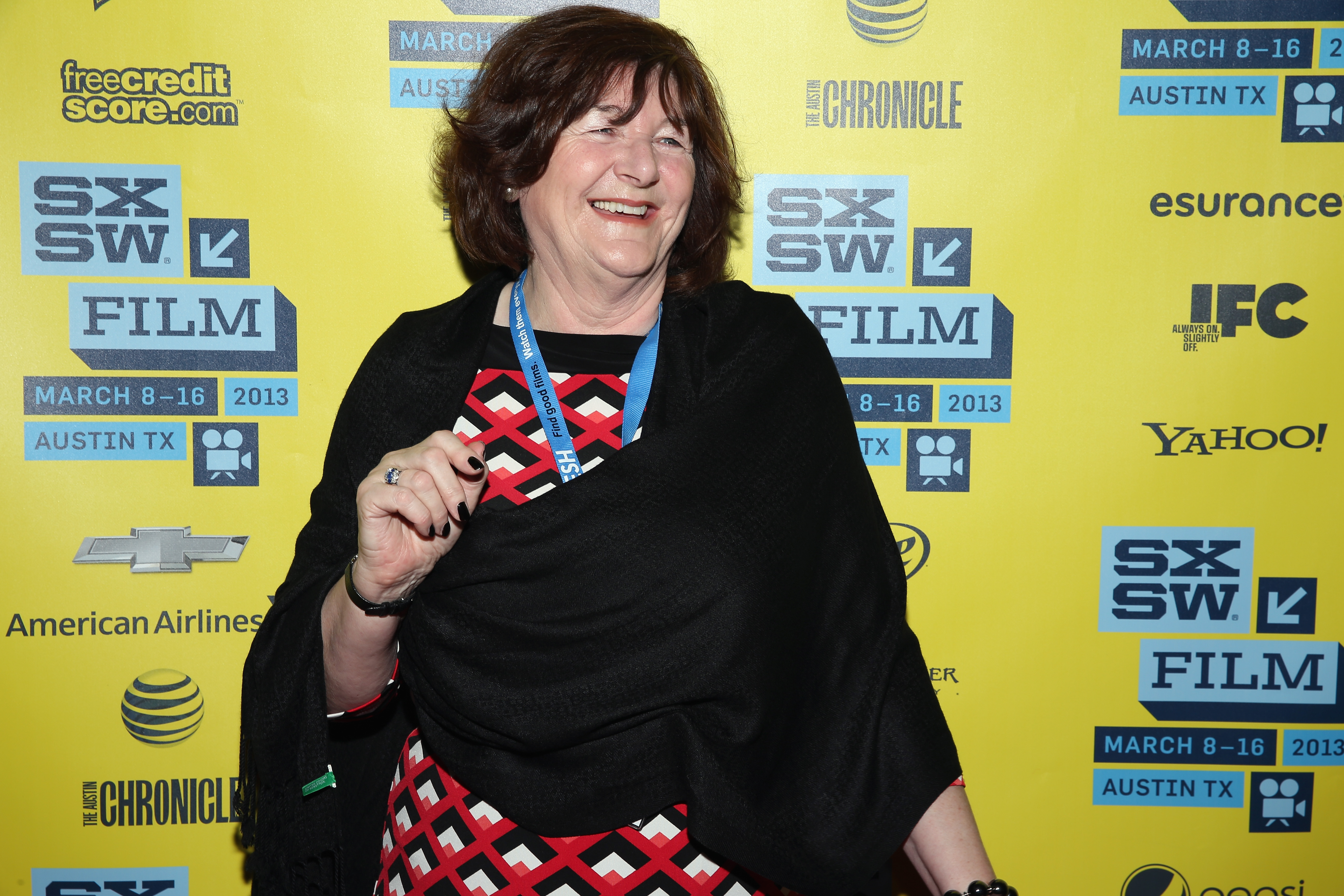 Freda Kelly bei der Präsentation der Doku "Good Ol' Freda" 2013 beim SXSW Music, Film + Interactive Festival