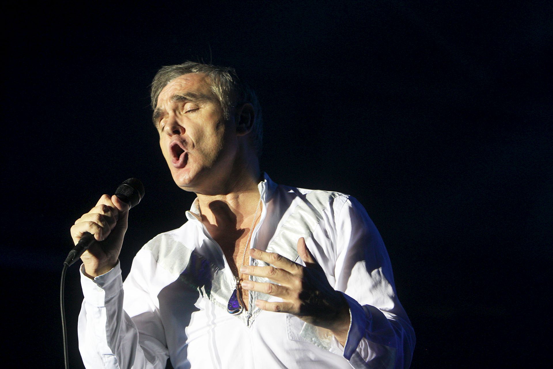 Morrissey live in Köln, 01.10.2015.