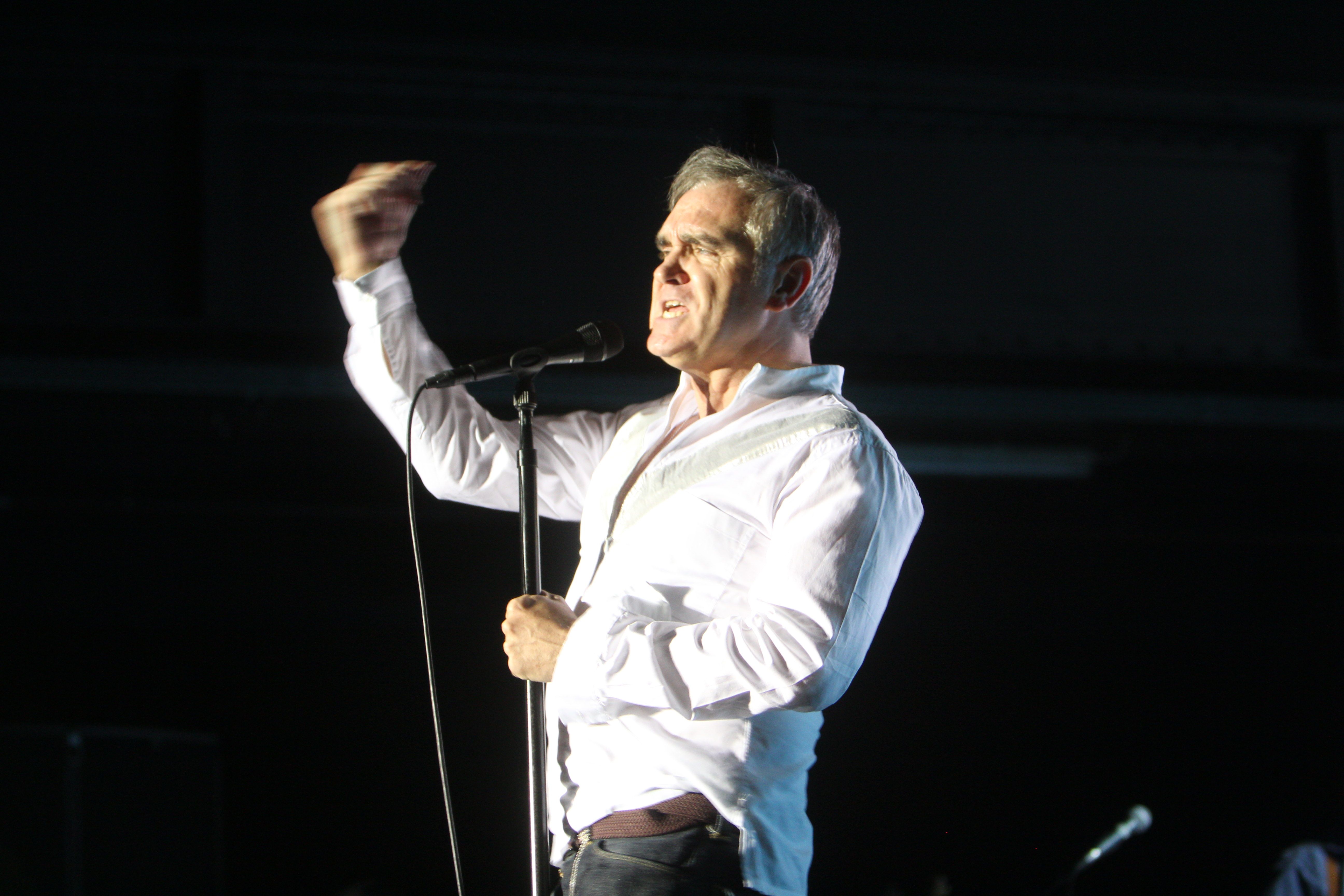 Morrissey live in Köln, 01.10.2015.