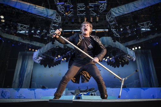 Iron Maiden live in Kopenhagen, 2014.