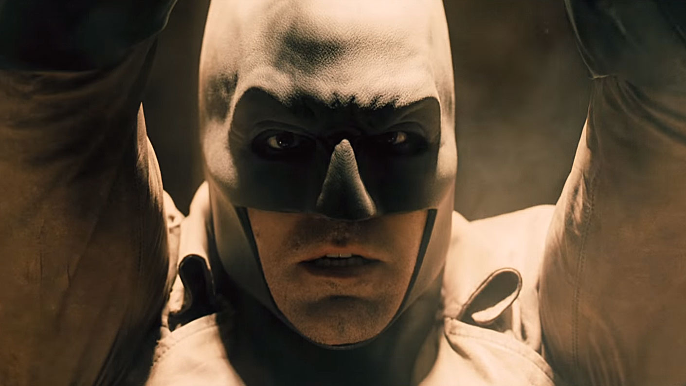 Batman hat sichtlich Angst vor Superman.