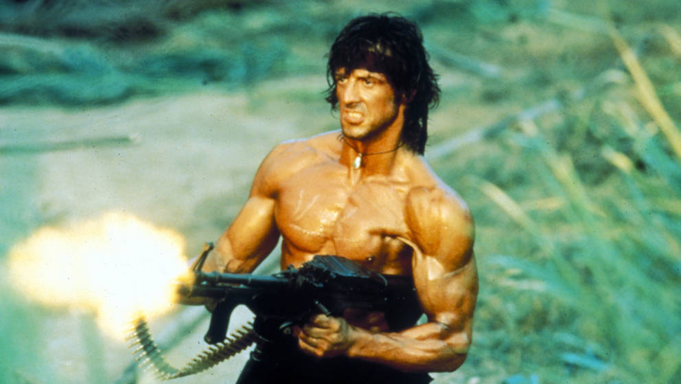Sylvester Stallone in „Rambo II - Der Auftrag“