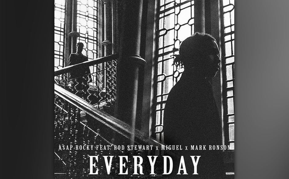 38. A$AP Rocky feat. Rod Stewart, Miguel: „Everyday“
