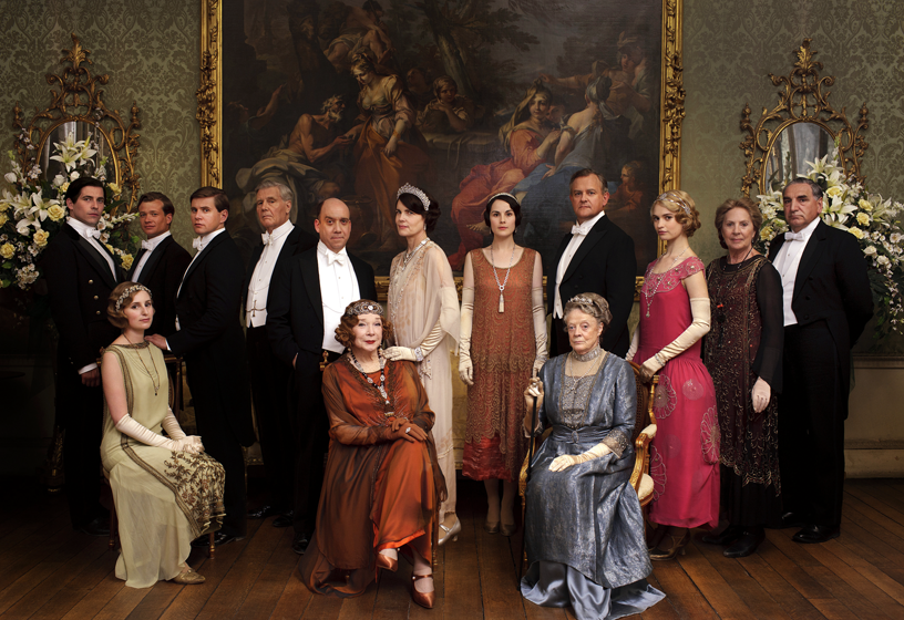 Elegantestes Ensemble der Welt: Adel und Personal von „Downton Abbey“ blicken dem Ende entgegen