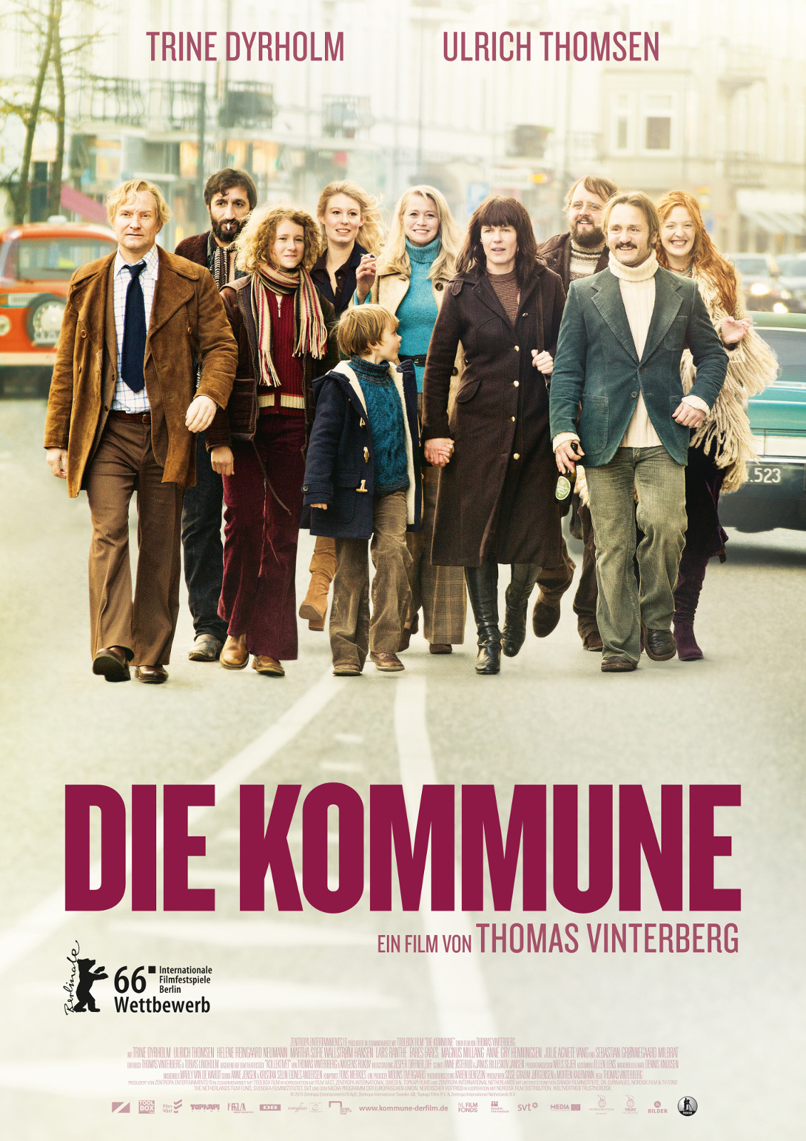 Die Kommune läuft ab dem 21. April 2016 im deutschen Kino.