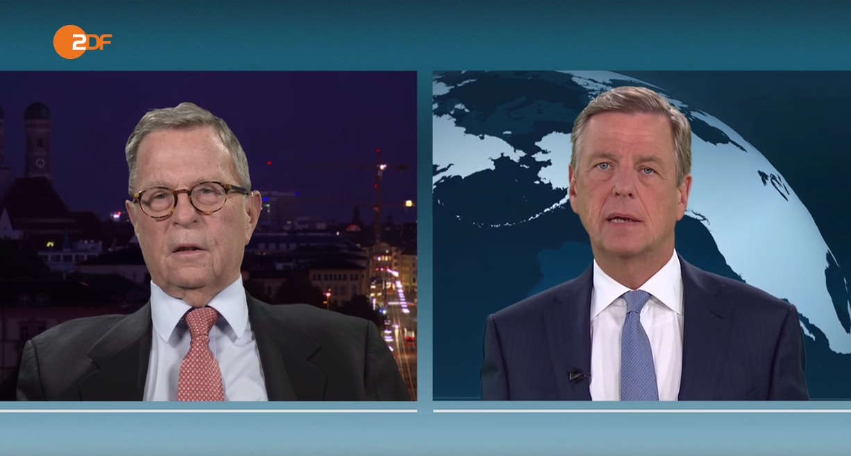 Hubertus von Sprenger und Claus Kleber