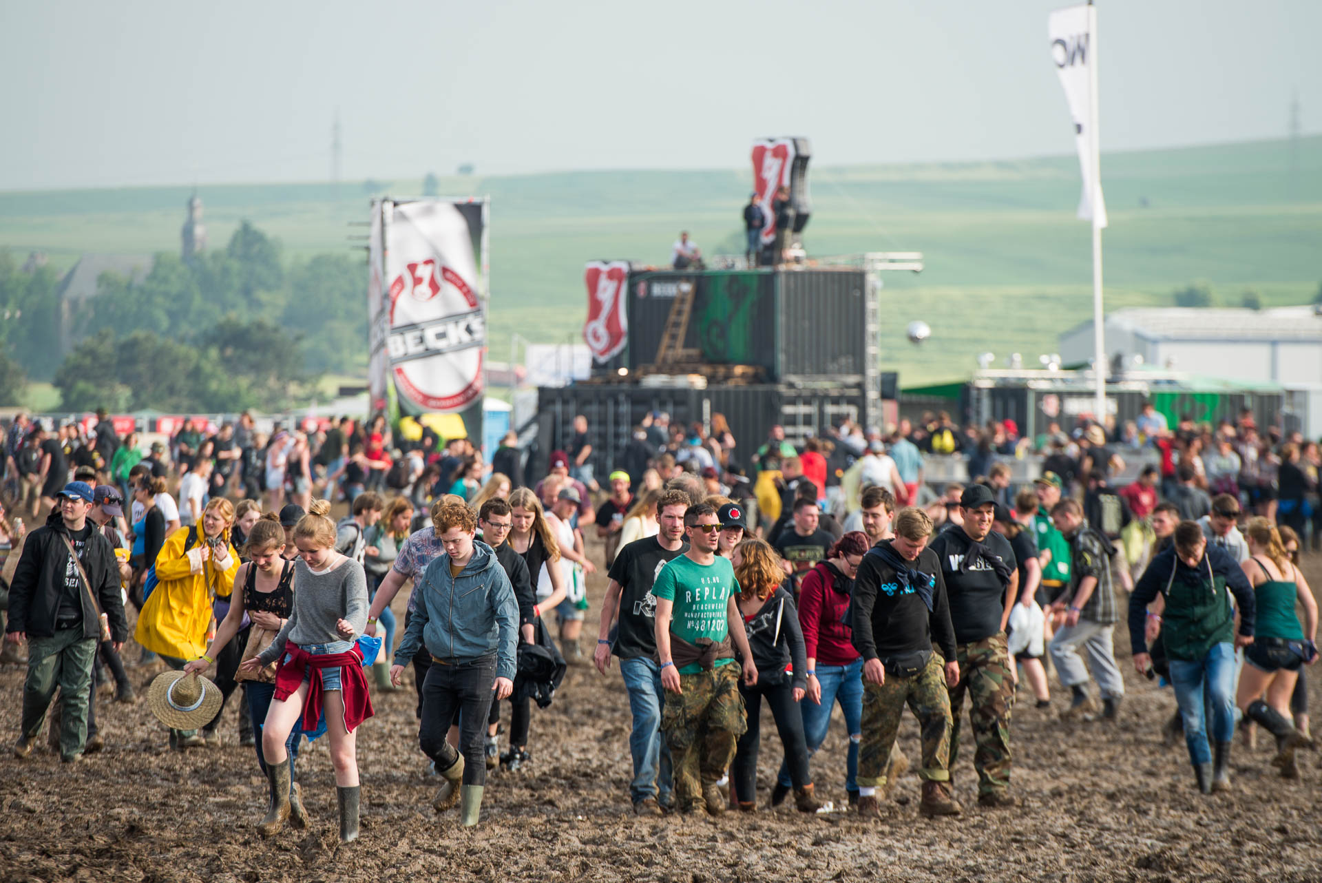 BesucherRockamRing; SchlammRockamRing