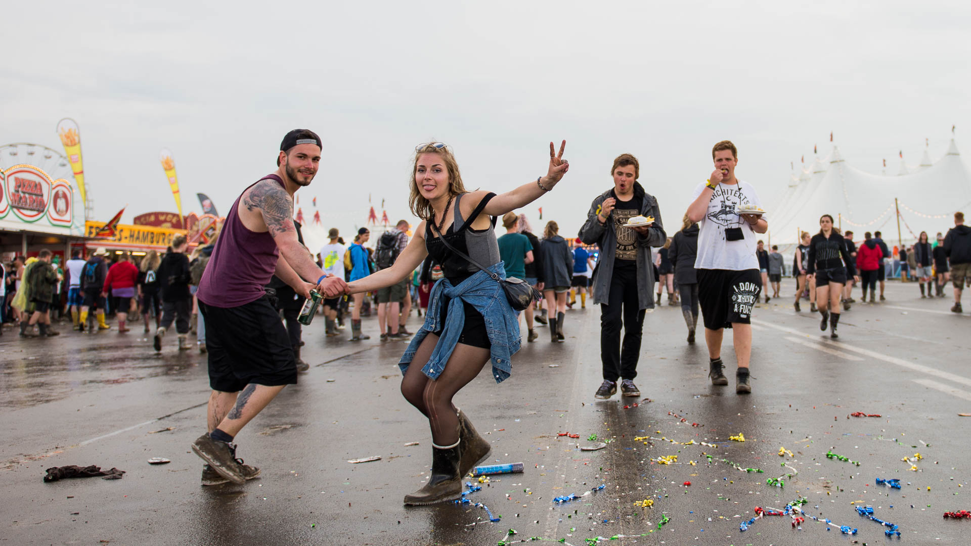 Rock am Ring 2016: eine nasse Angelegenheit