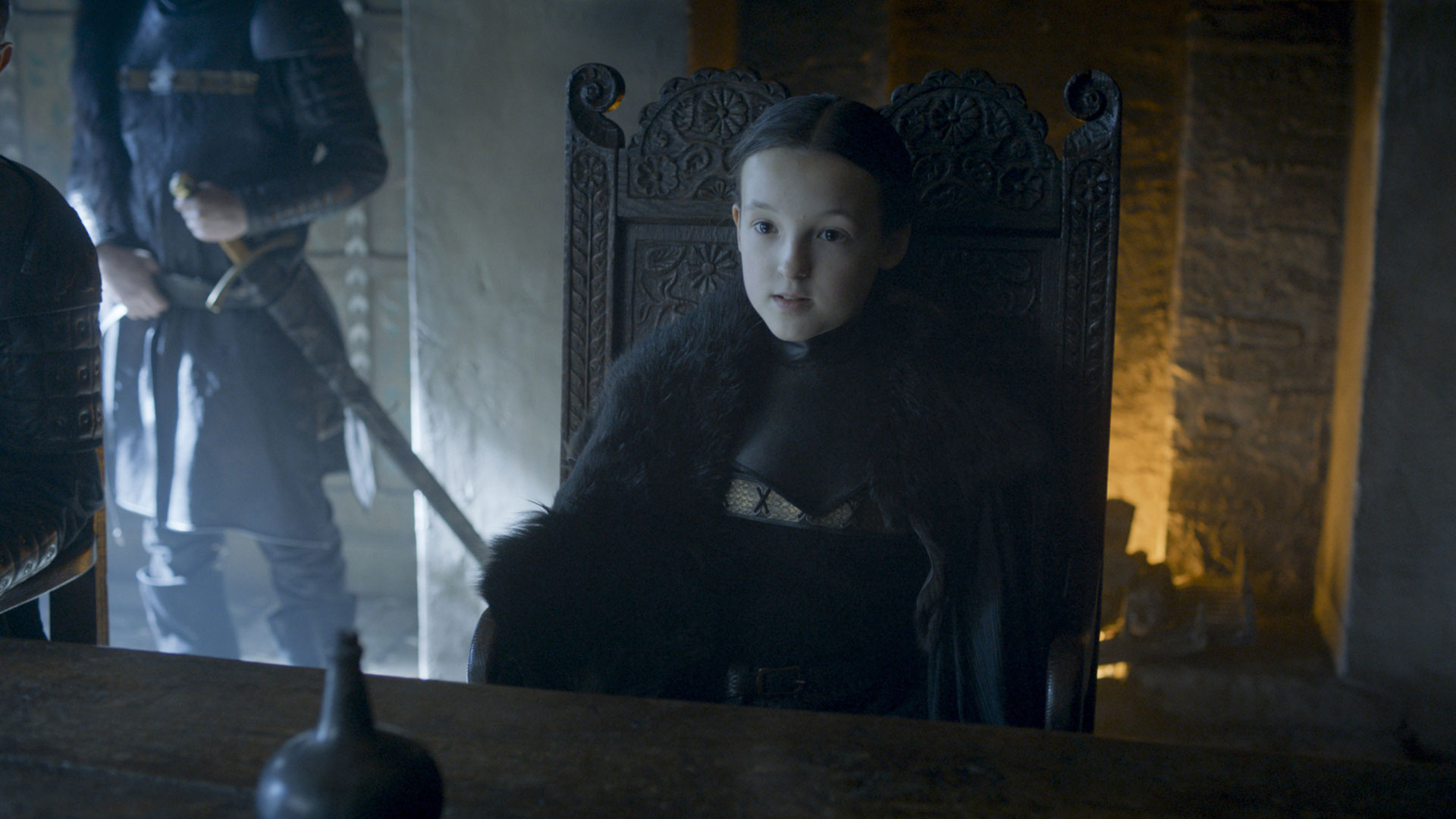 Bella Ramsey als Lyanna Mormont in „Game Of Thrones“
