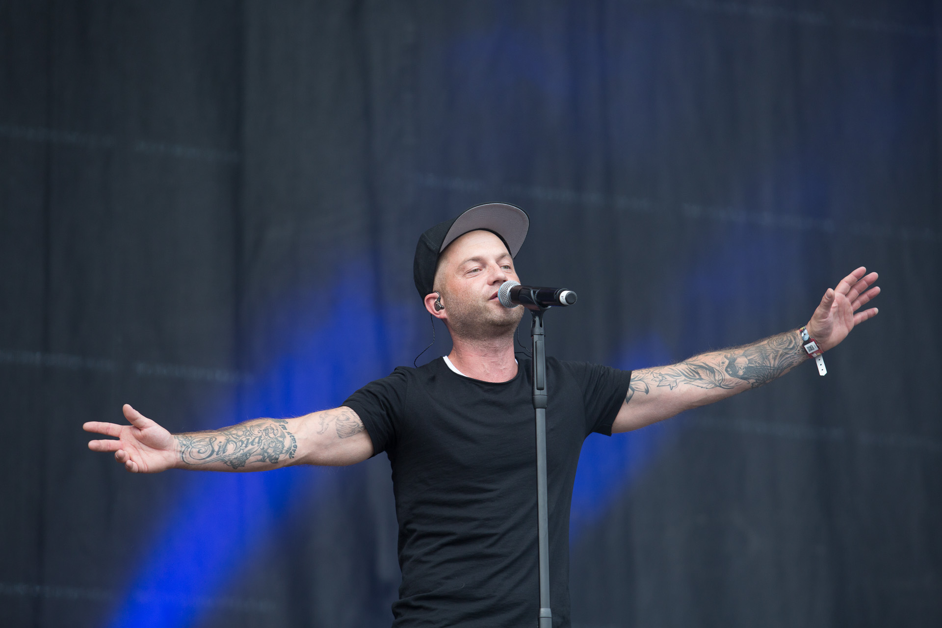 Chakuza live beim Hurricane 2016.