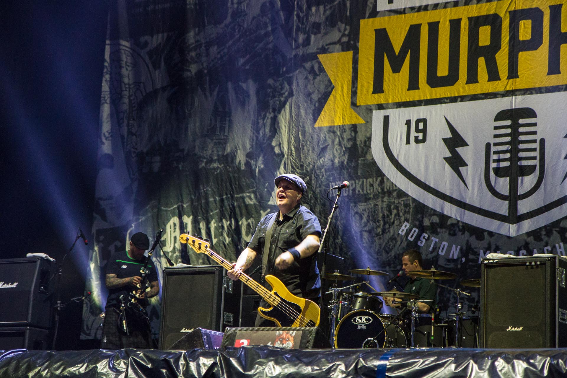 Dropkick Murphys live beim Hurricane 2016.