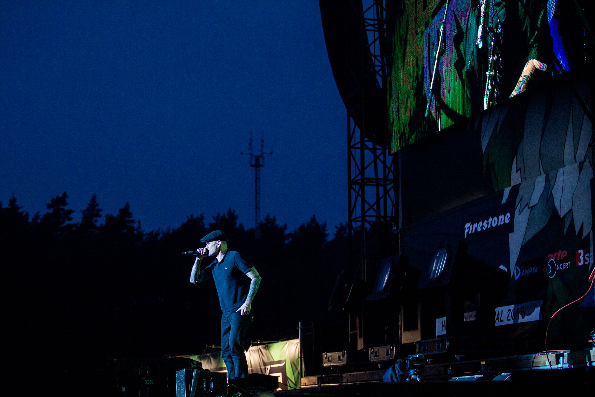 Dropkick Murphys live beim Hurricane 2016.