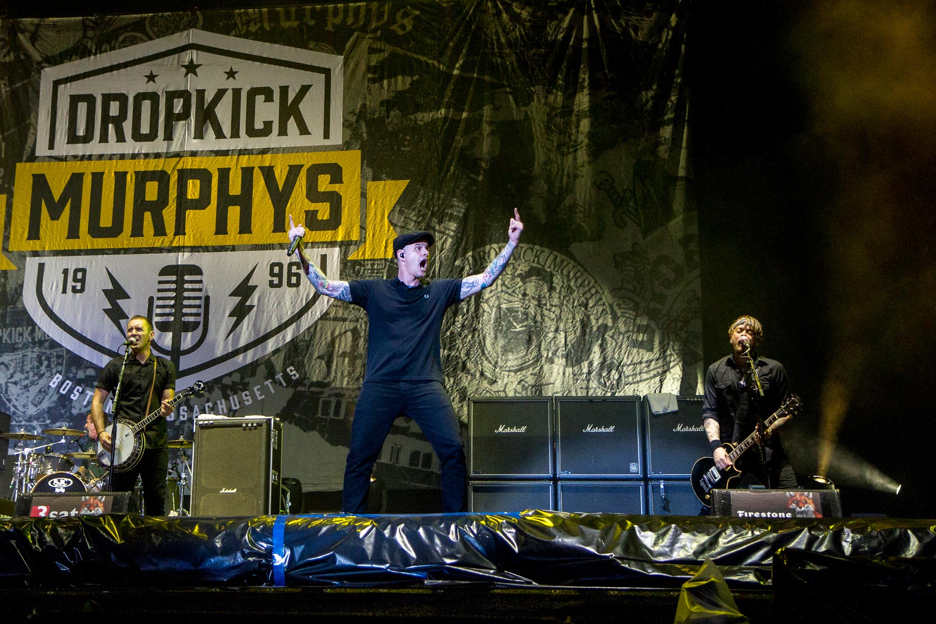 Dropkick Murphys live beim Hurricane 2016.