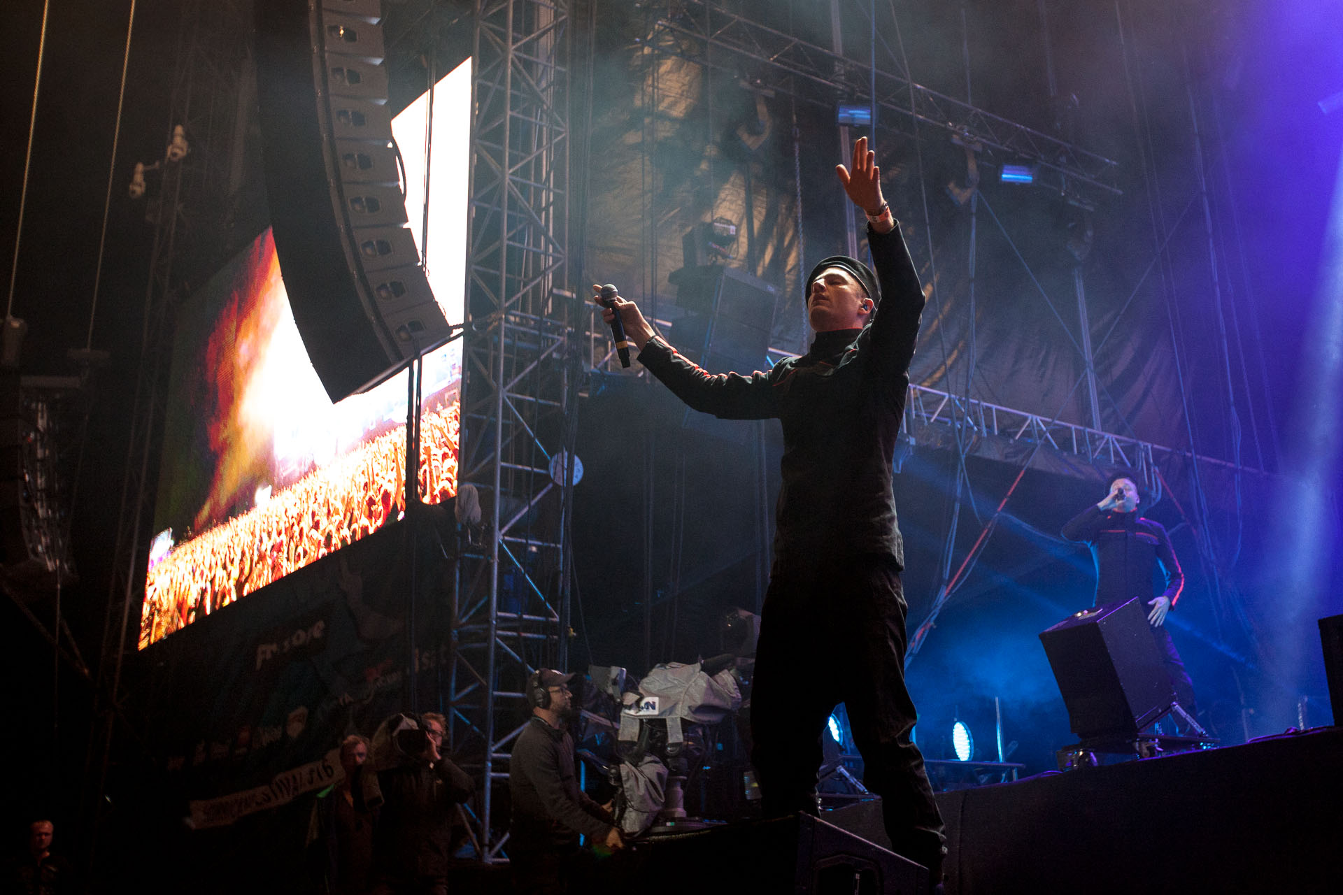 K.I.Z. live beim Hurricane 2016.