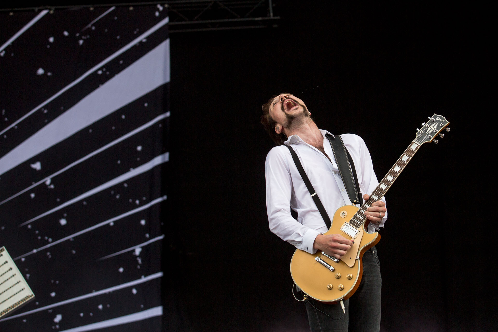 Royal Republic live beim Hurricane 2016.