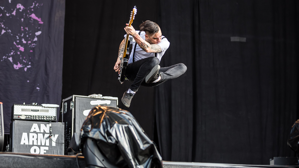 Anti-Flag auf dem Southside-Festival 2016.