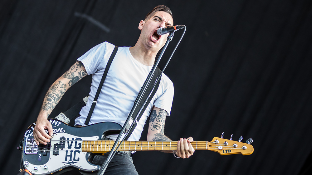 Anti-Flag auf dem Southside-Festival 2016.