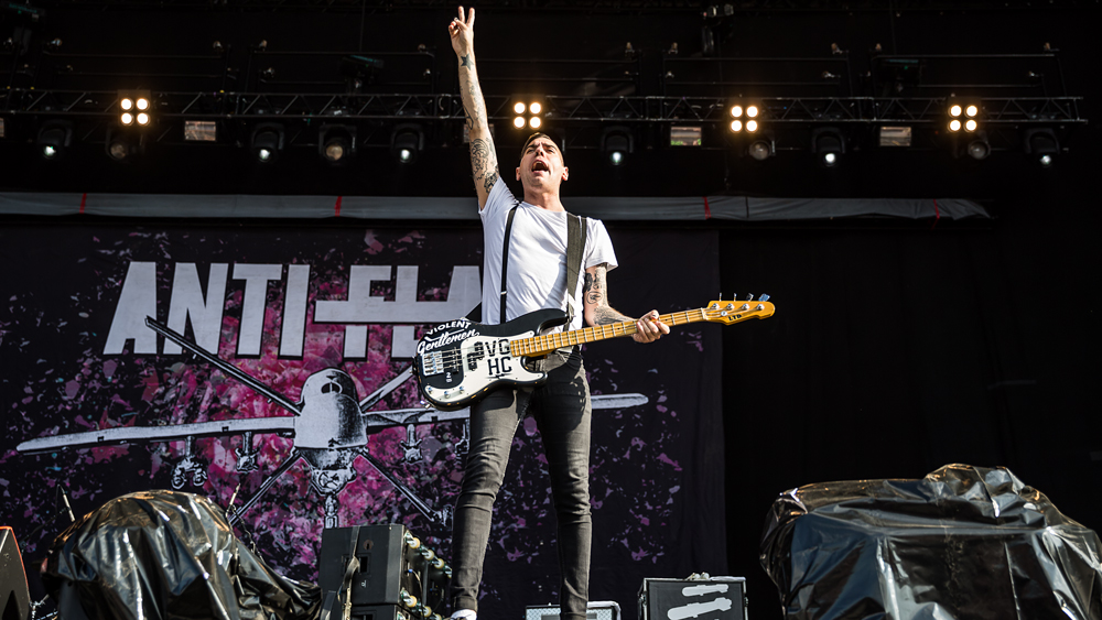 Anti-Flag auf dem Southside-Festival 2016.