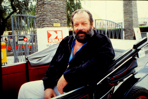 The italian actor Bud Spencer in Madrid, 1983. Madrid, Spain. (Photo by gianni Ferrari/Cover/Getty Images)