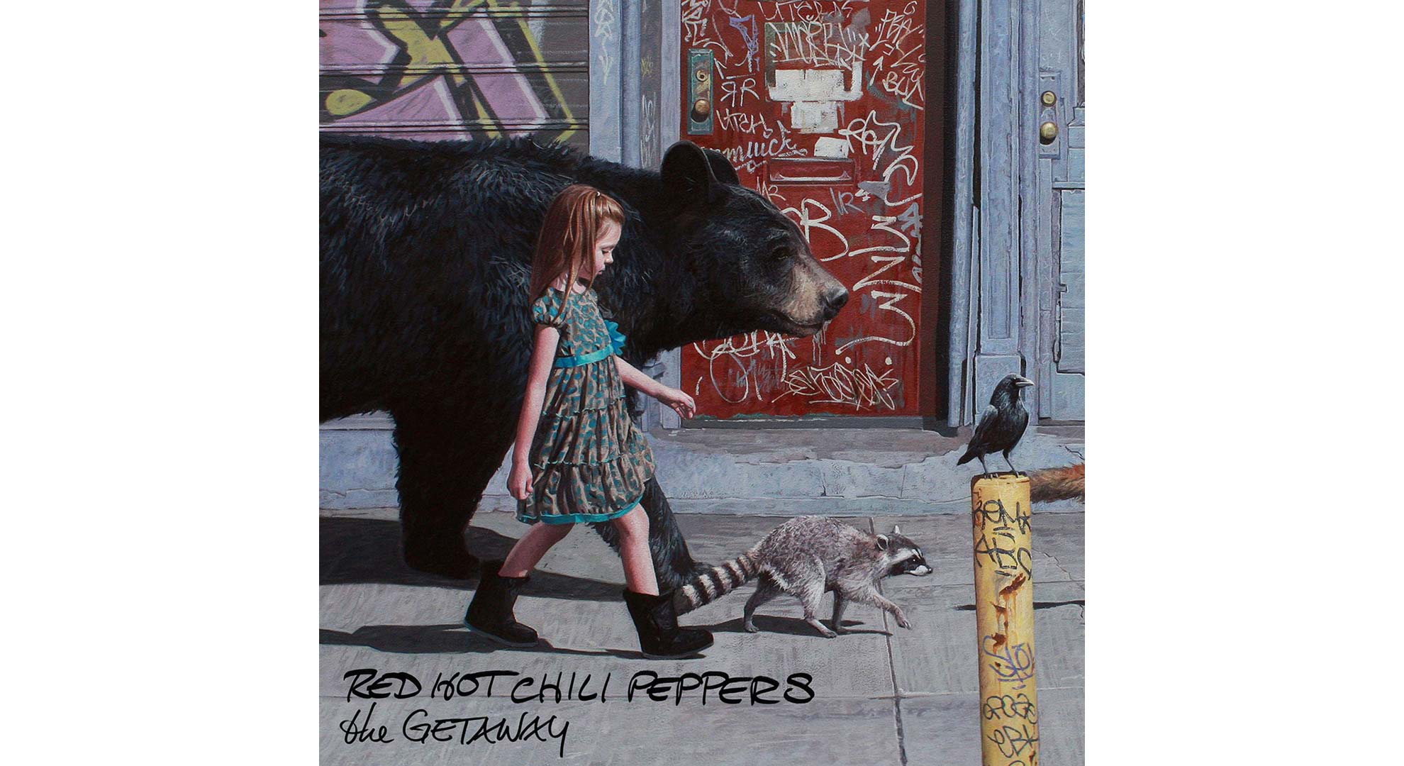 Red hot peppers dark necessities. The Getaway Red hot Chili Peppers. RHCP the Getaway. Кевин Петерсон художник. The Getaway Red hot Chili Peppers обложка.