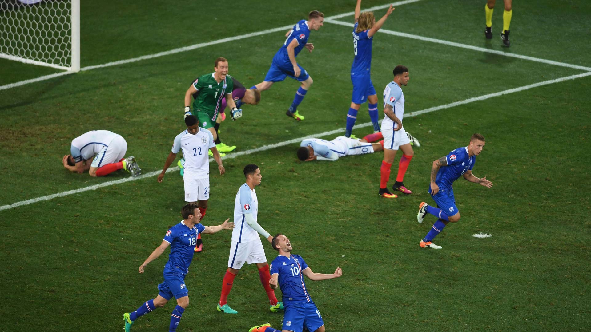 EM 2016: England gegen Island