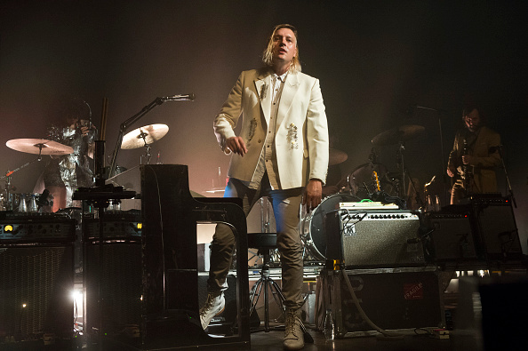 Arcade Fire Performs in Concert in Barcelona