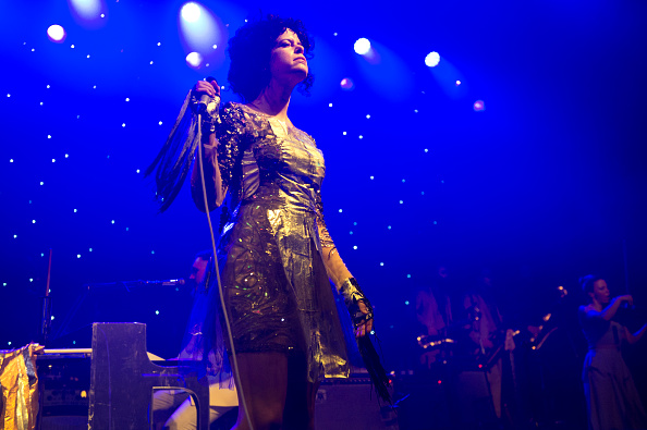 Arcade Fire Performs in Concert in Barcelona