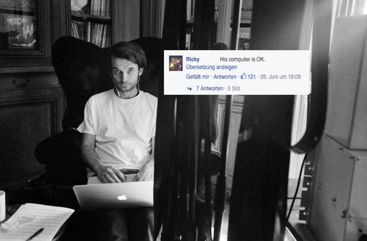 „Sein Computer ist OK.“