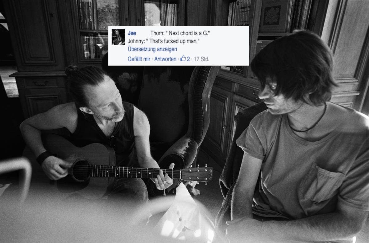 „Der nächste Akkord ist ein G“ – „Das ist total verrückt, Mann.“