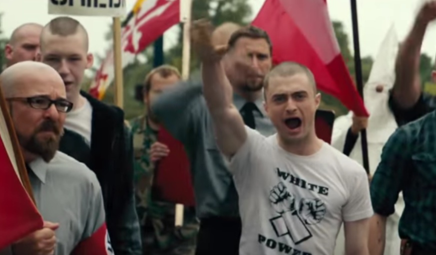 Furchterregender Anblick: Daniel Radcliffe in „Imperium“
