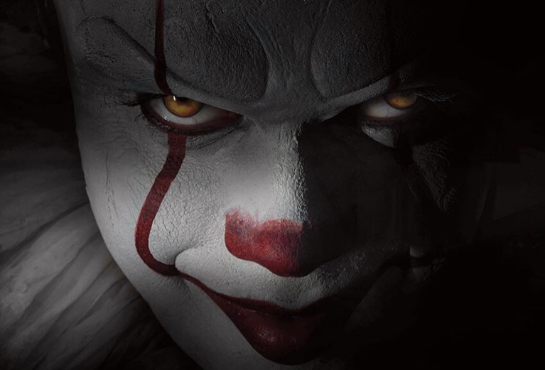 Horror-Clown Pennywise in der Neuverfilmung von Stepen Kings ES