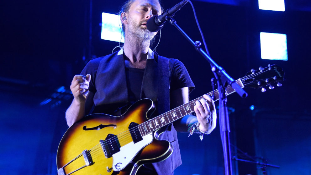 Radiohead live im Madison Square Garden in New York, 2016