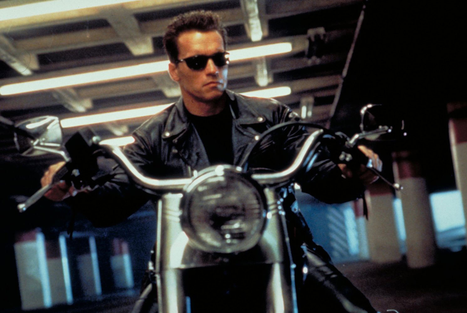 Arnold Schwarzenegger als T-800 in „Terminator 2: Judgment Day“