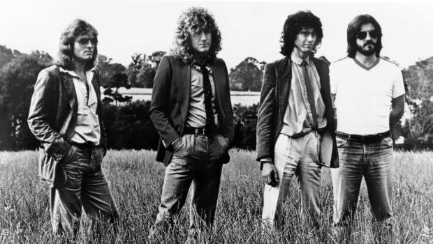Led Zeppelin im Jahr 1977