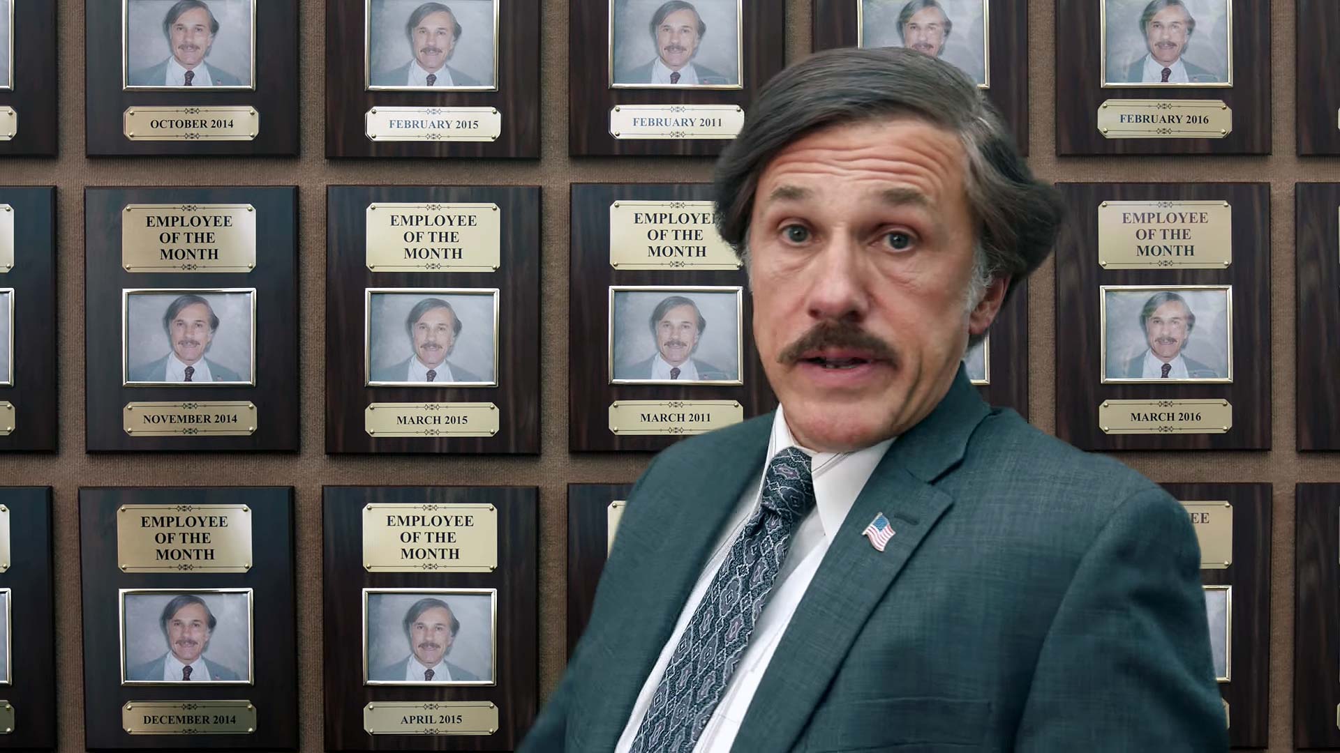 Christoph Waltz macht jetzt Werbung für Samsung.