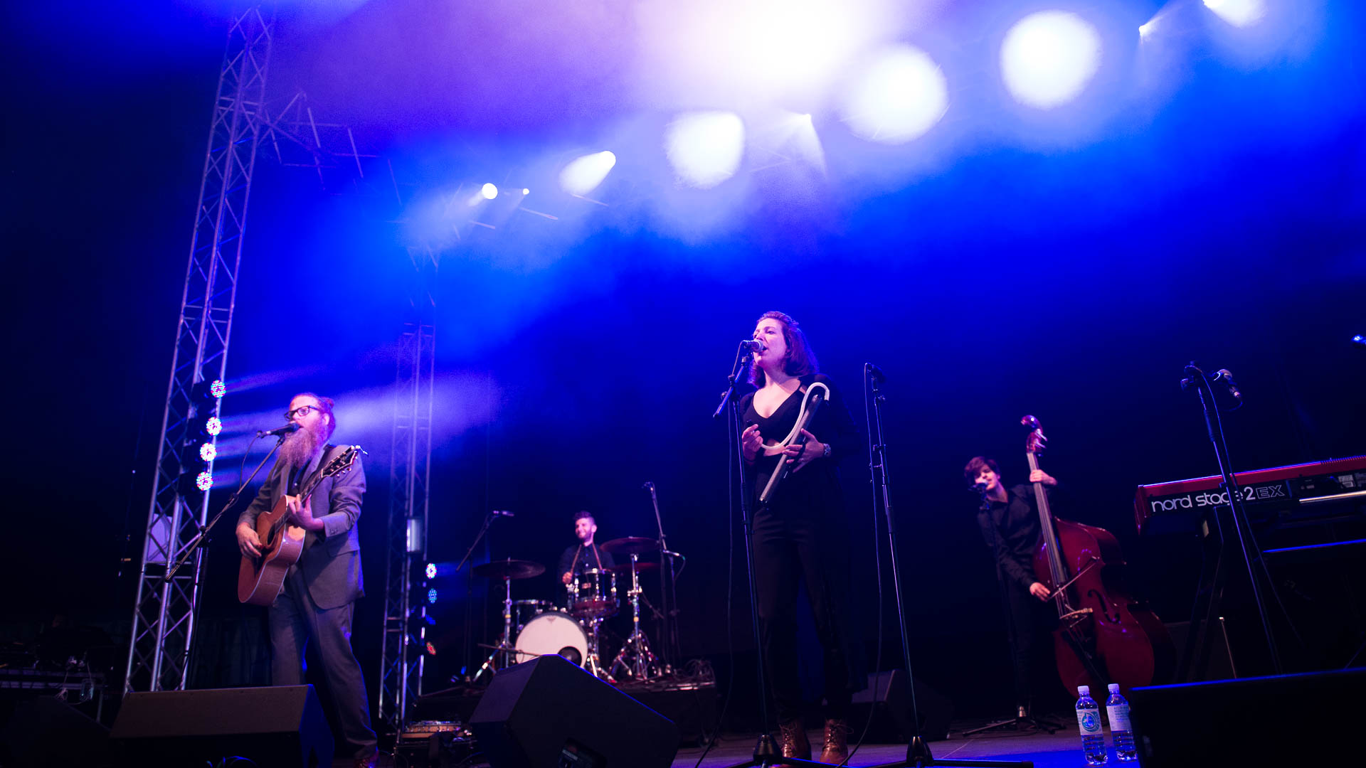 Ben Caplan & The Casual Smokers auf dem „A Summer's Tale“ 2016