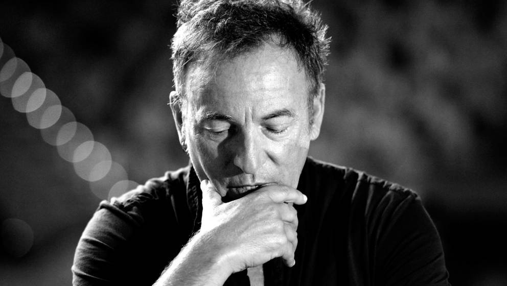 BRISBANE, AUSTRALIA - MARCH 14:  (Editor's note: This digital image has been converted to black & white) Bruce Springstee