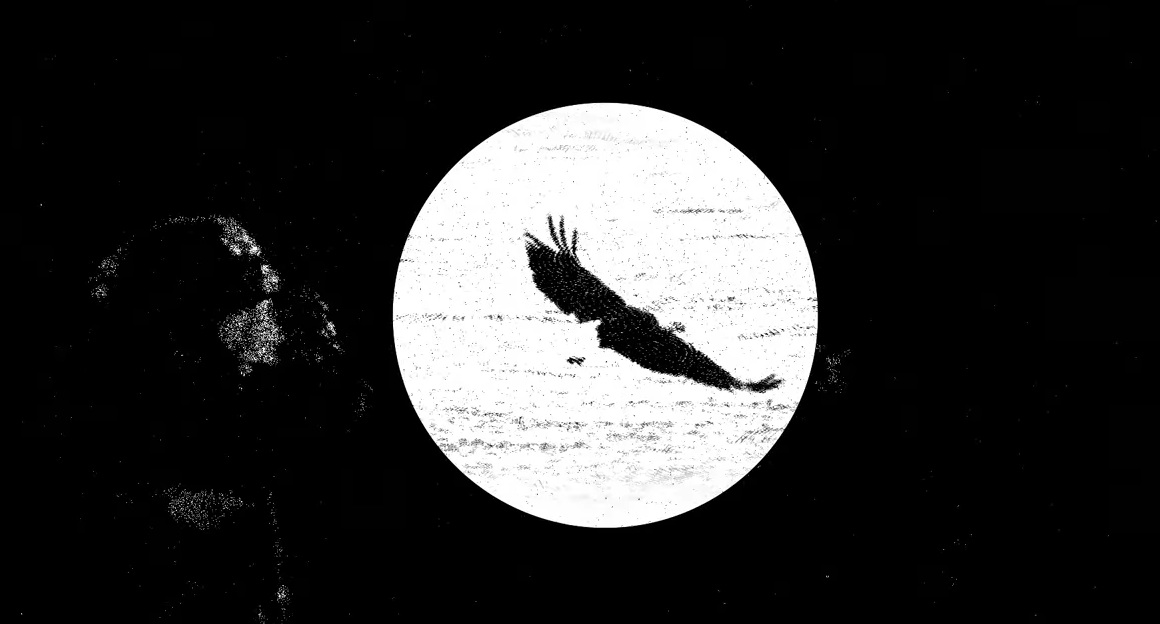 Szene aus dem minimalistisch gehaltenen, zum Teil animierten Video zu „What Is And What Never Should Be“