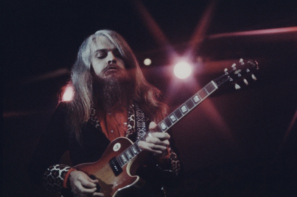 Leon Russell Playing Guitar Live At Nippon Budokan