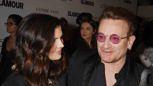 Bono (re.) mit Ehefrau Ali