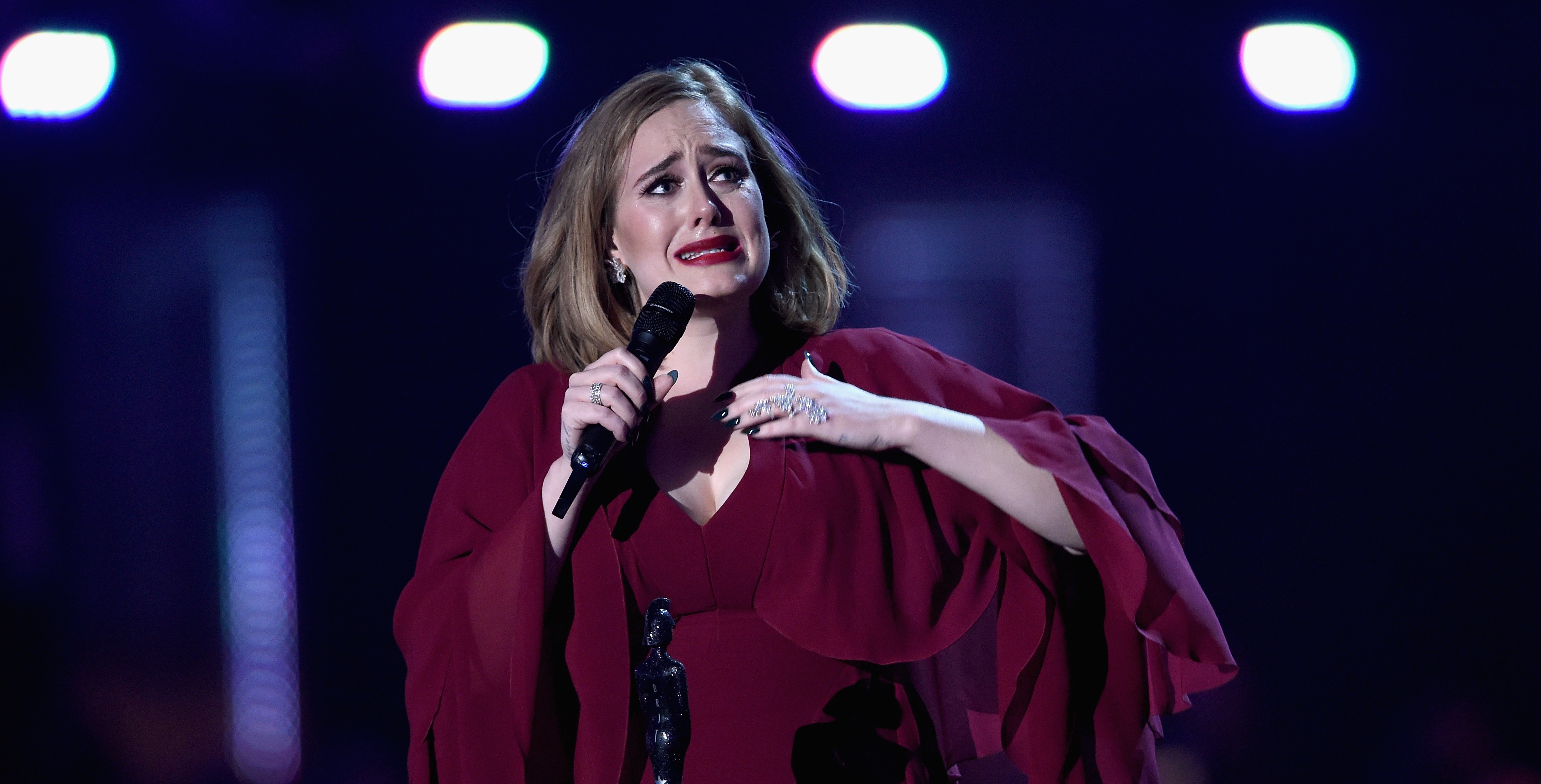 Adele völlig aufgelöst