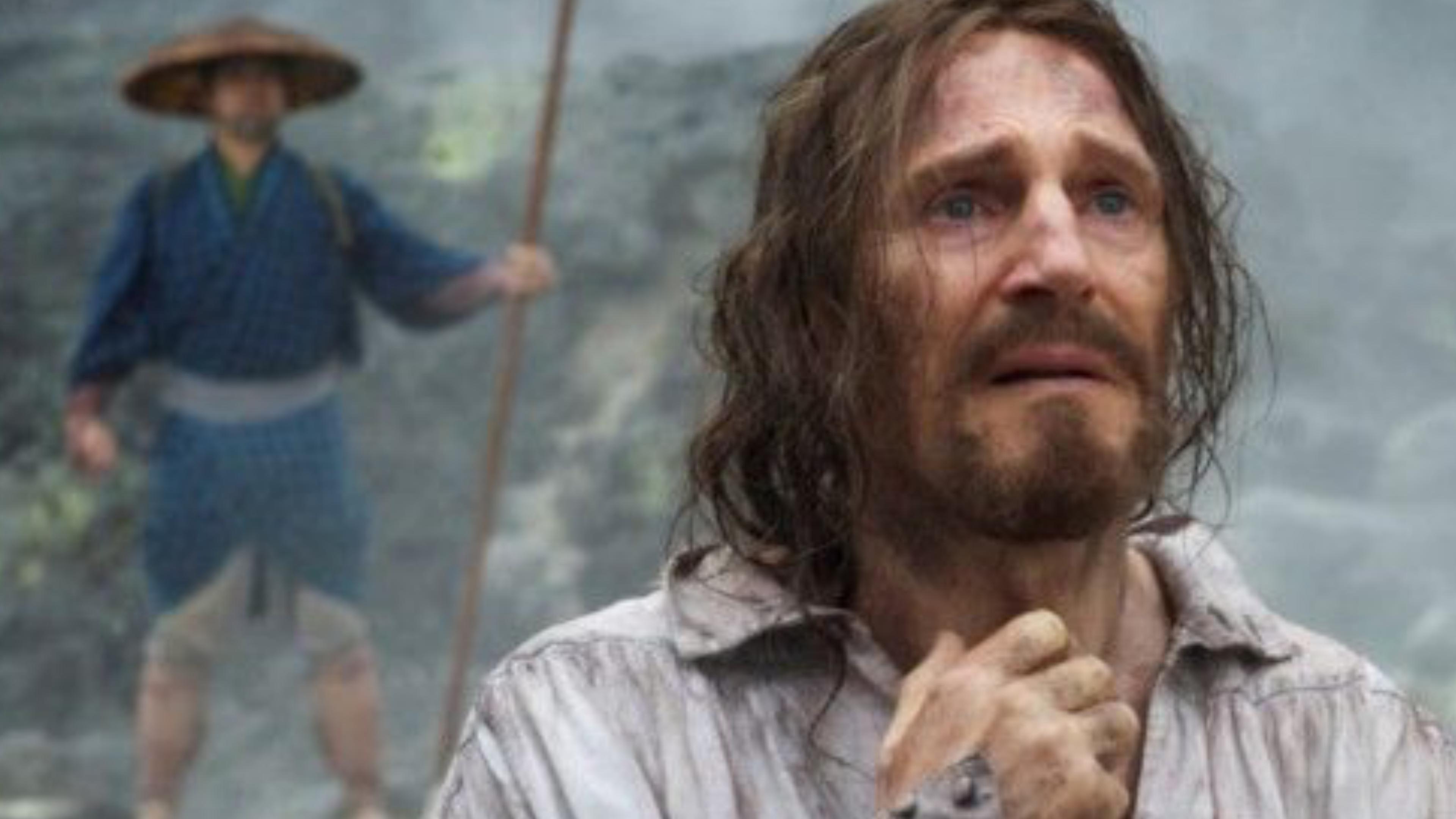 Szene aus „Silence“ mit Liam Neeson