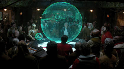 Szene aus „The Force Awakens“