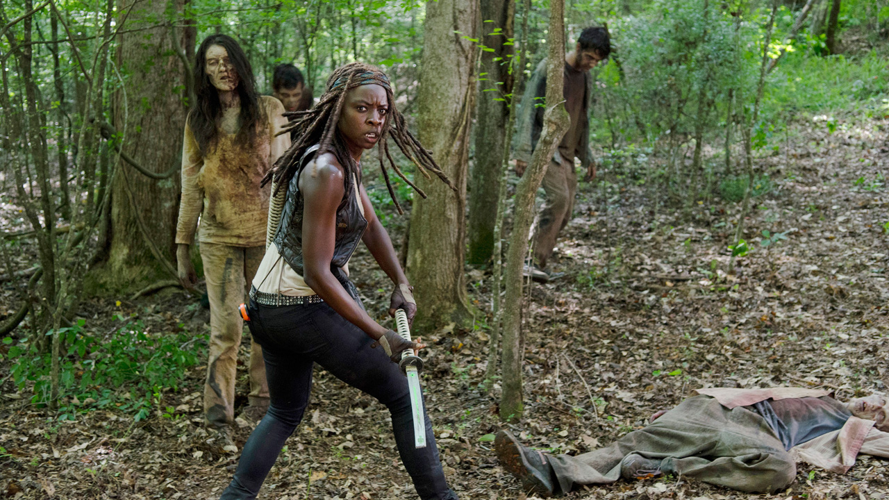 Michonne in „The Walking Dead“